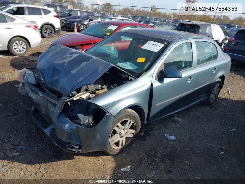 2005 Chevrolet Cobalt Ls VIN: 1G1AL52F457554353 Lot: 40682994