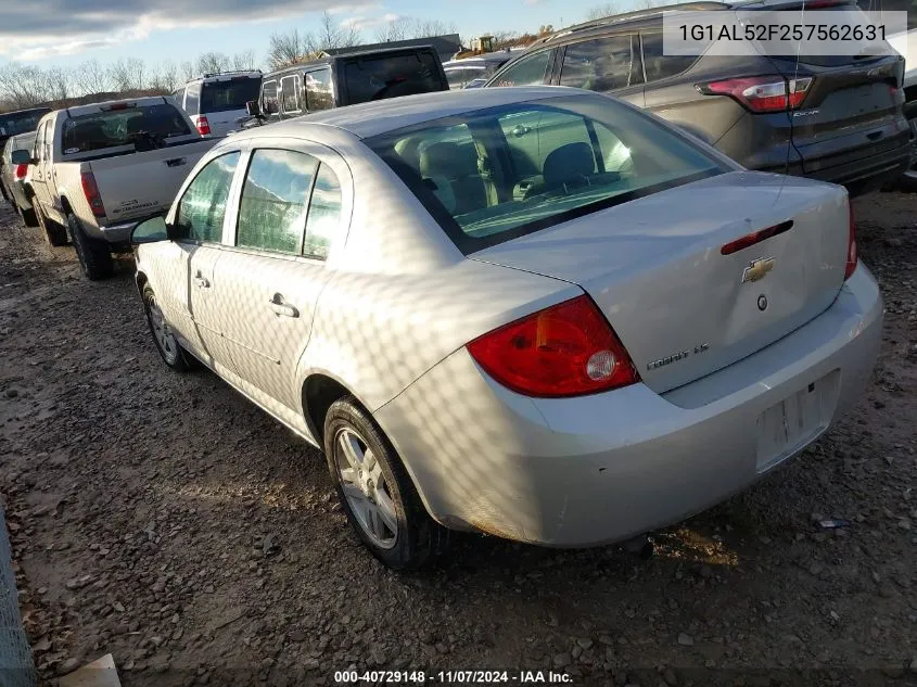 2005 Chevrolet Cobalt Ls VIN: 1G1AL52F257562631 Lot: 40729148