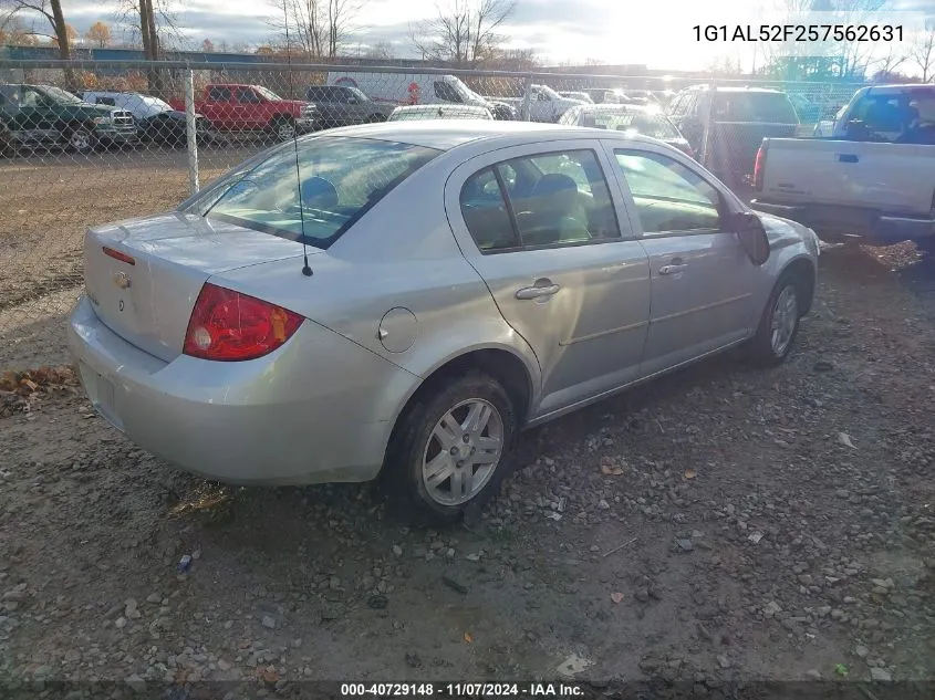 2005 Chevrolet Cobalt Ls VIN: 1G1AL52F257562631 Lot: 40729148