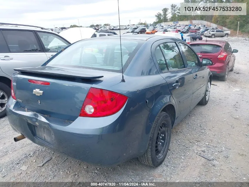 2005 Chevrolet Cobalt VIN: 1G1AK52F457533280 Lot: 40747920