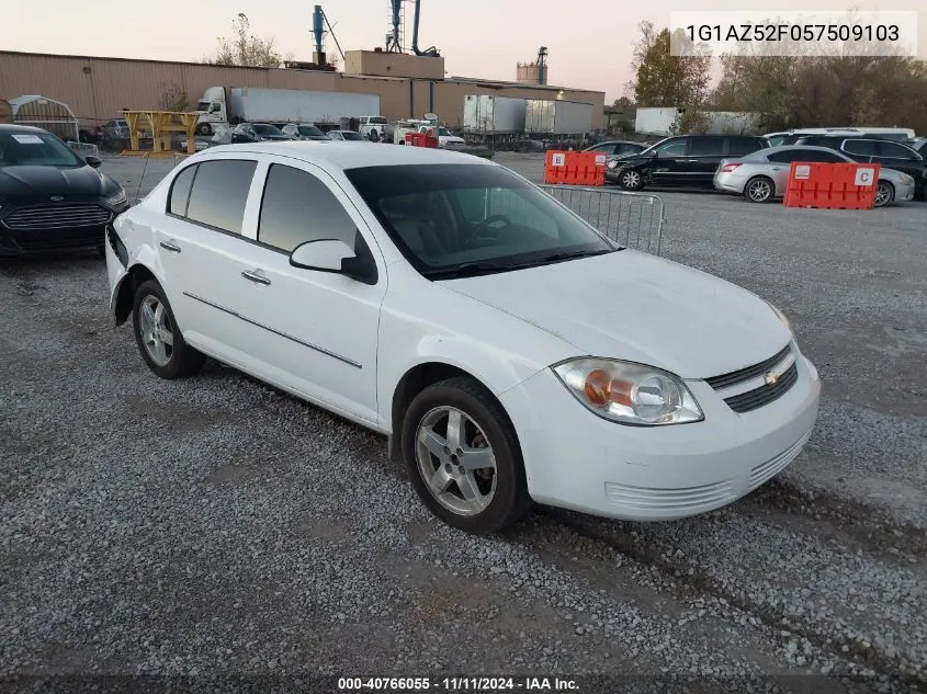 2005 Chevrolet Cobalt Lt VIN: 1G1AZ52F057509103 Lot: 40766055