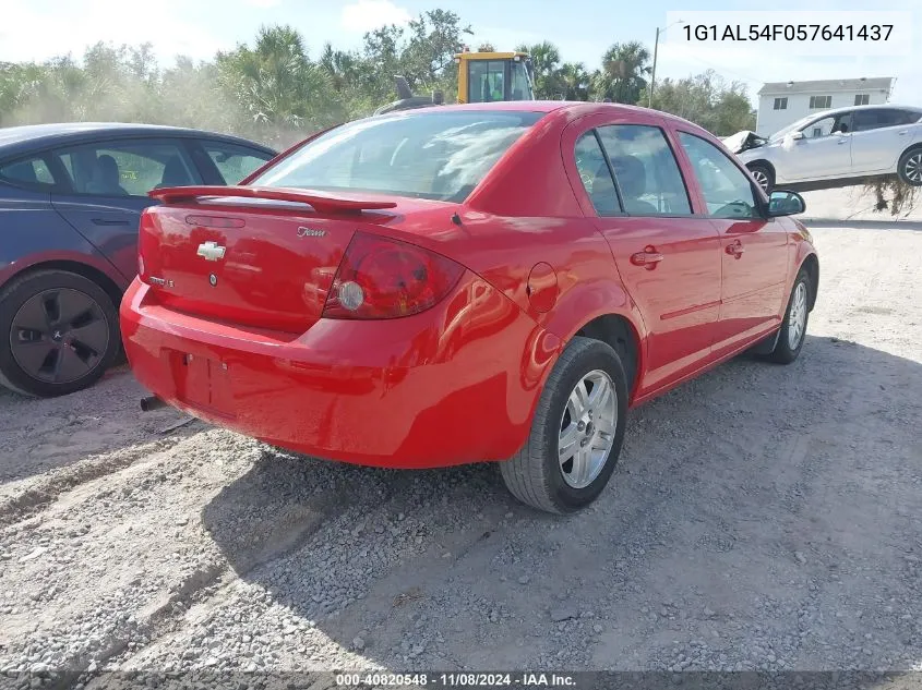 2005 Chevrolet Cobalt Ls VIN: 1G1AL54F057641437 Lot: 40820548