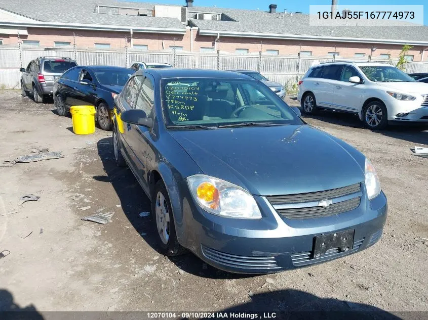 2006 Chevrolet Cobalt Ls VIN: 1G1AJ55F167774973 Lot: 12070104