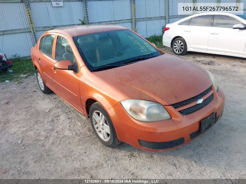 2006 Chevrolet Cobalt VIN: 1G1AL55F267796572 Lot: 12102651