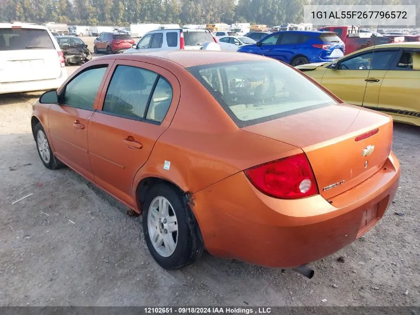 2006 Chevrolet Cobalt VIN: 1G1AL55F267796572 Lot: 12102651