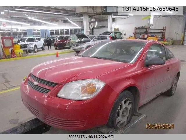 2006 Chevrolet Cobalt Ls VIN: 1G1AJ15F067659645 Lot: 30035175