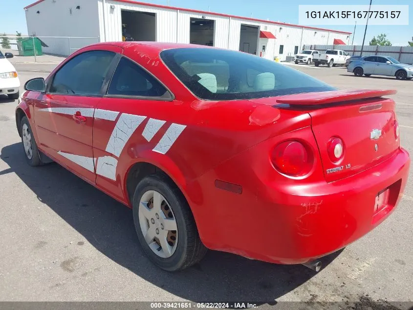 1G1AK15F167775157 2006 Chevrolet Cobalt Ls