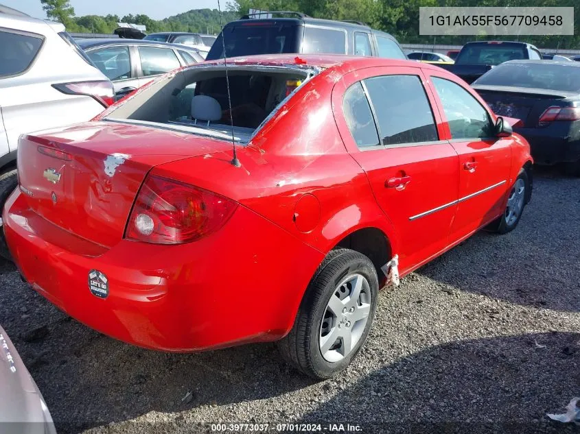 1G1AK55F567709458 2006 Chevrolet Cobalt Ls