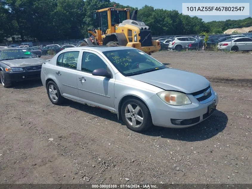 2006 Chevrolet Cobalt Ltz VIN: 1G1AZ55F467802547 Lot: 39885338