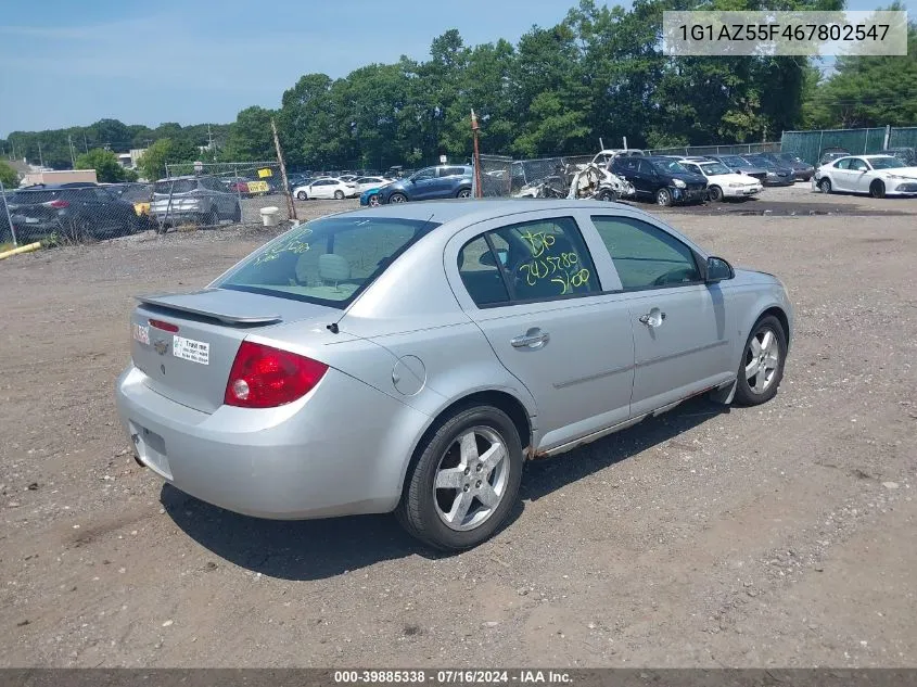 2006 Chevrolet Cobalt Ltz VIN: 1G1AZ55F467802547 Lot: 39885338