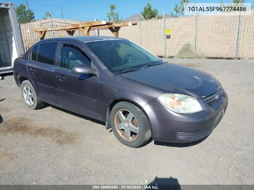 2006 Chevrolet Cobalt Lt VIN: 1G1AL55F967774486 Lot: 39995655