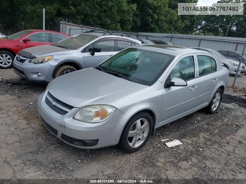 2006 Chevrolet Cobalt Lt VIN: 1G1AL55F067787482 Lot: 40101698