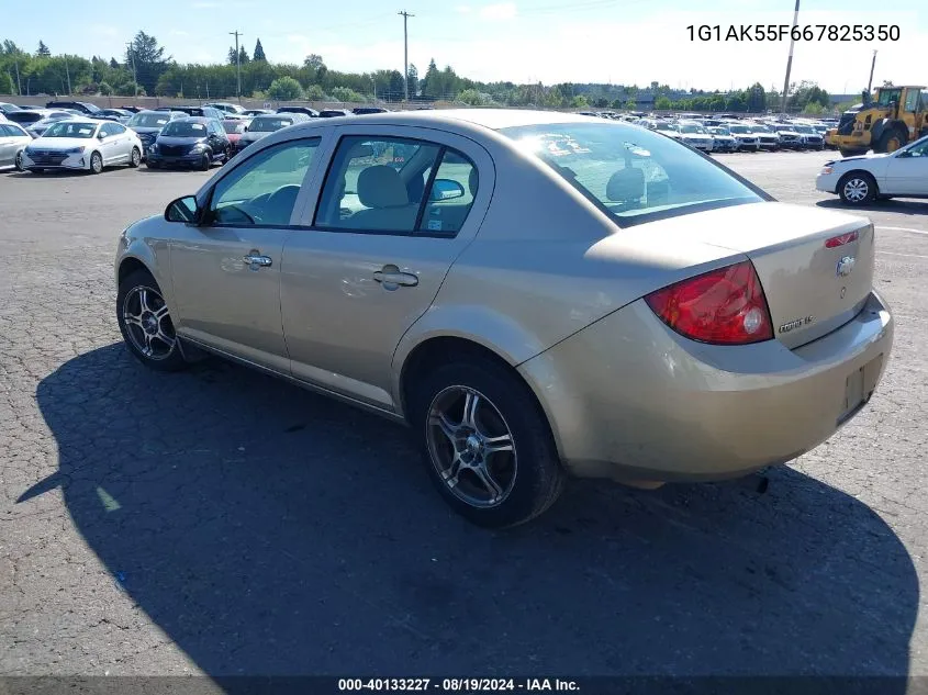 2006 Chevrolet Cobalt Ls VIN: 1G1AK55F667825350 Lot: 40133227