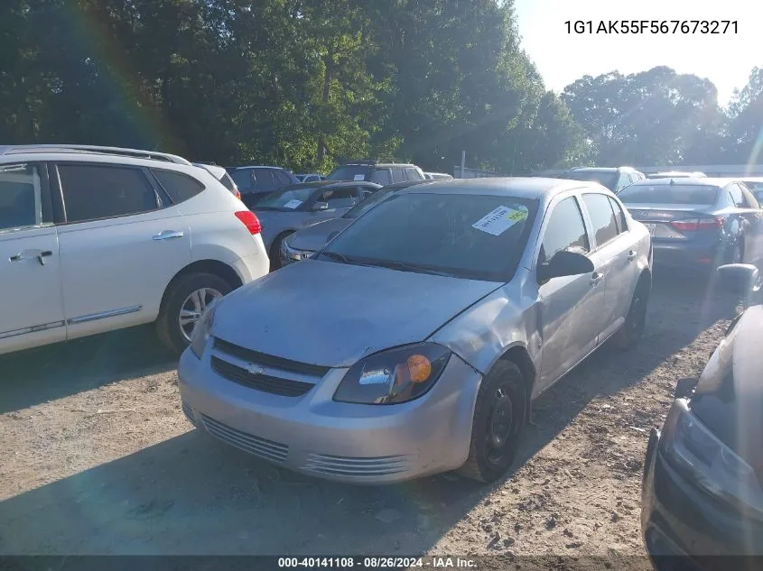 1G1AK55F567673271 2006 Chevrolet Cobalt Ls