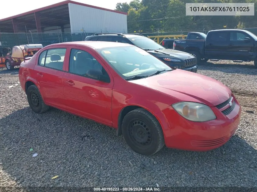 1G1AK55FX67611025 2006 Chevrolet Cobalt Ls