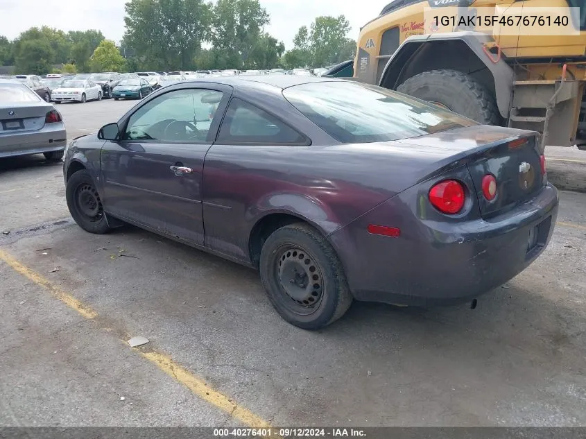 2006 Chevrolet Cobalt Ls VIN: 1G1AK15F467676140 Lot: 40276401