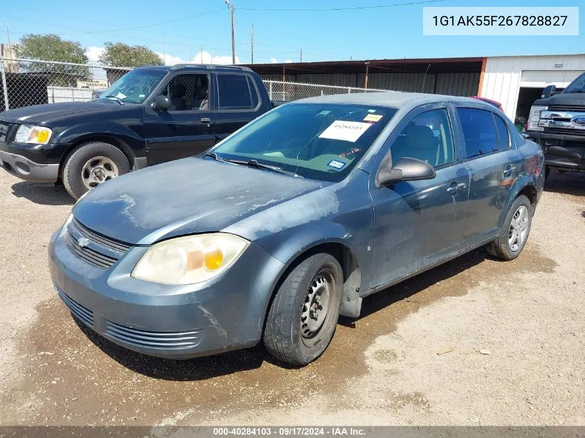 2006 Chevrolet Cobalt Ls VIN: 1G1AK55F267828827 Lot: 40284103