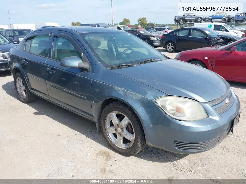 2006 Chevrolet Cobalt Lt VIN: 1G1AL55F967778554 Lot: 40361109