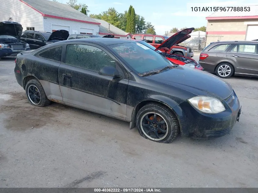 2006 Chevrolet Cobalt Ls VIN: 1G1AK15F967788853 Lot: 40362222