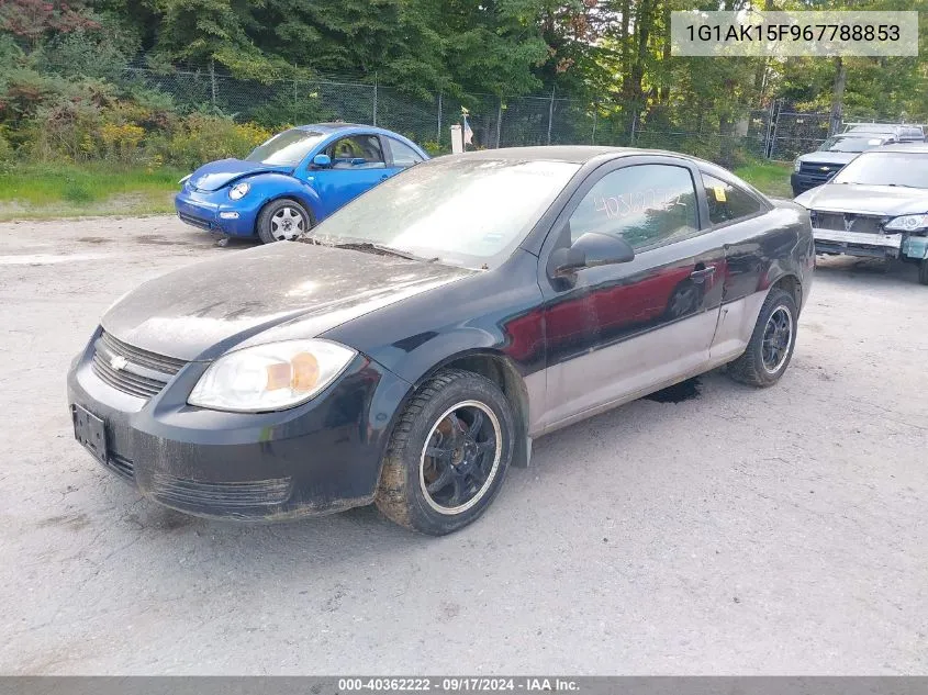 2006 Chevrolet Cobalt Ls VIN: 1G1AK15F967788853 Lot: 40362222