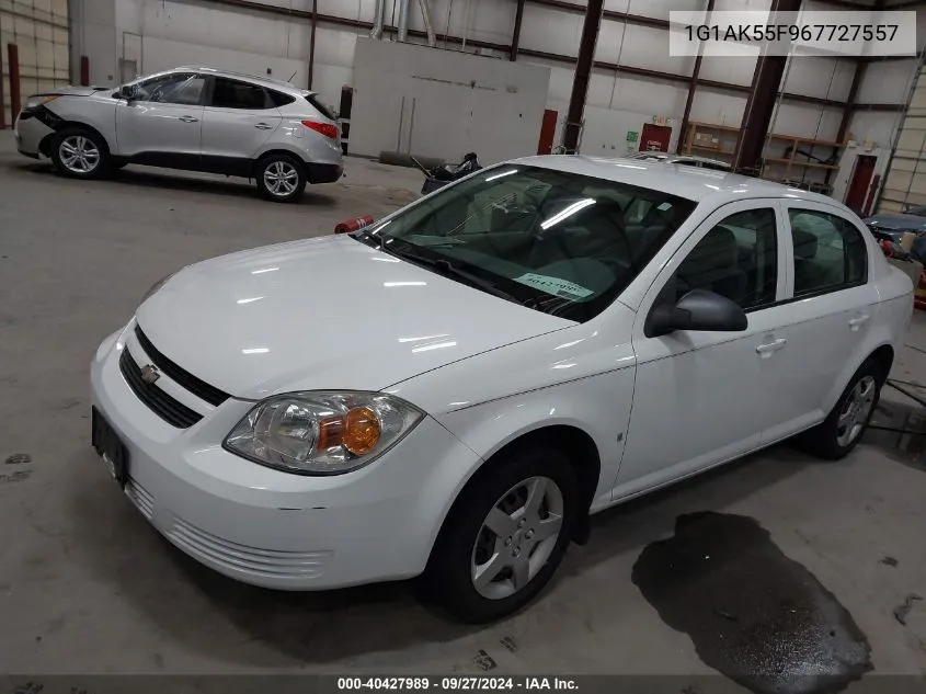 2006 Chevrolet Cobalt Ls VIN: 1G1AK55F967727557 Lot: 40427989