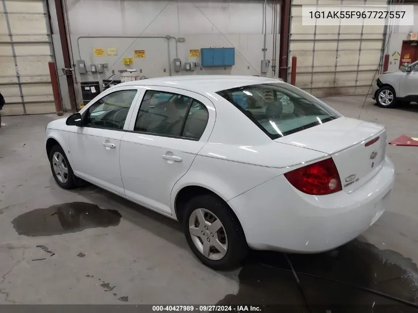 2006 Chevrolet Cobalt Ls VIN: 1G1AK55F967727557 Lot: 40427989