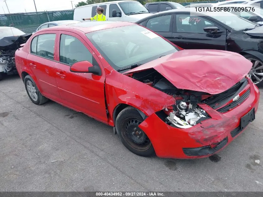 2006 Chevrolet Cobalt Lt VIN: 1G1AL55F867609576 Lot: 40434952