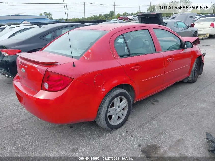 2006 Chevrolet Cobalt Lt VIN: 1G1AL55F867609576 Lot: 40434952