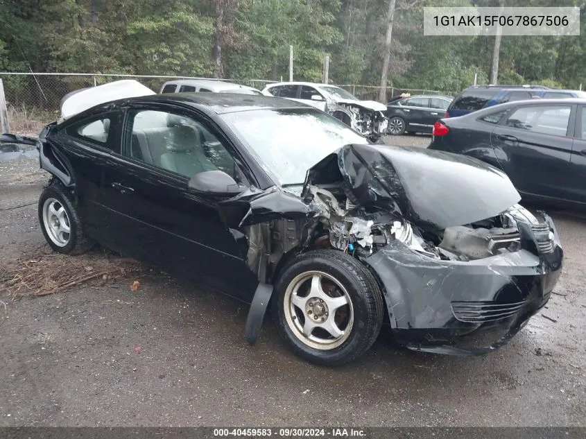 2006 Chevrolet Cobalt Ls VIN: 1G1AK15F067867506 Lot: 40459583