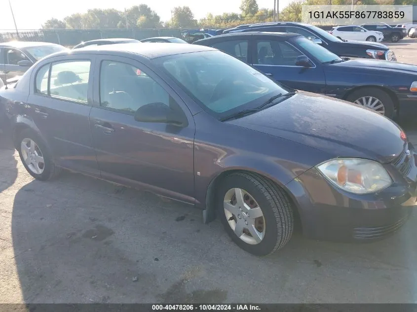 2006 Chevrolet Cobalt Ls VIN: 1G1AK55F867783859 Lot: 40478206