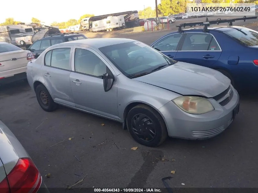 2006 Chevrolet Cobalt Ls VIN: 1G1AK55F267660249 Lot: 40544343