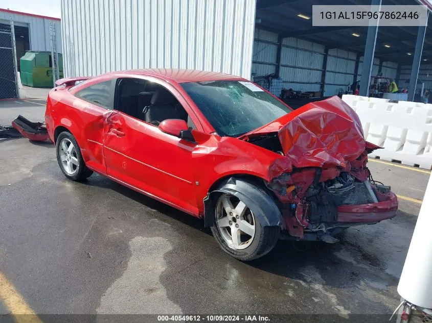 2006 Chevrolet Cobalt Lt VIN: 1G1AL15F967862446 Lot: 40549612