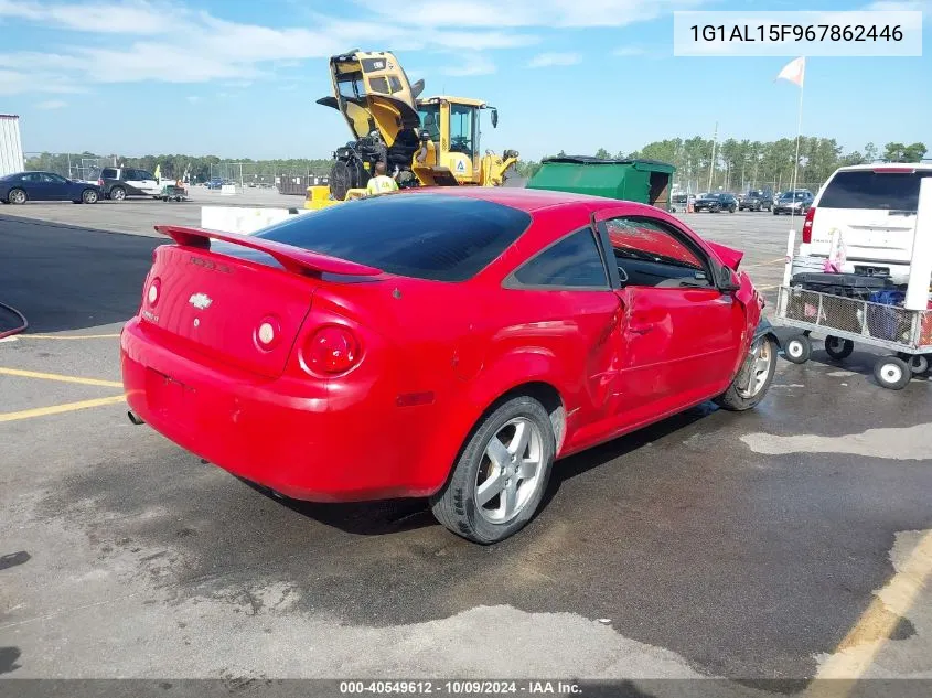 2006 Chevrolet Cobalt Lt VIN: 1G1AL15F967862446 Lot: 40549612