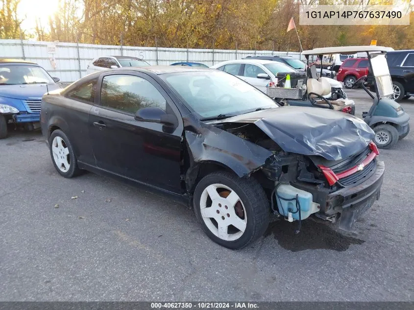 2006 Chevrolet Cobalt Ss Supercharged VIN: 1G1AP14P767637490 Lot: 40627350