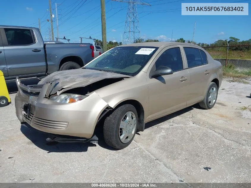 2006 Chevrolet Cobalt Ls VIN: 1G1AK55F067683402 Lot: 40686268