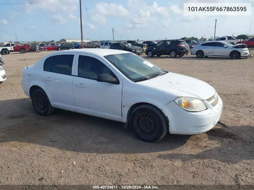 2006 Chevrolet Cobalt Ls VIN: 1G1AK55F667863595 Lot: 40724611