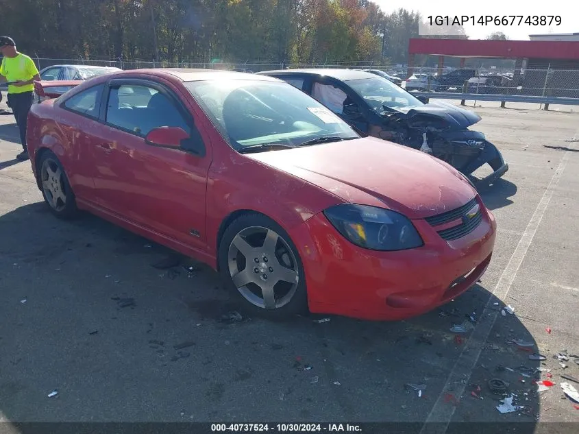 2006 Chevrolet Cobalt Ss Supercharged VIN: 1G1AP14P667743879 Lot: 40737524