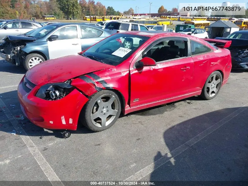 2006 Chevrolet Cobalt Ss Supercharged VIN: 1G1AP14P667743879 Lot: 40737524