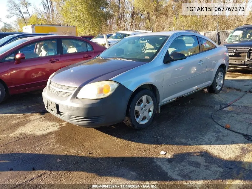 1G1AK15F067767373 2006 Chevrolet Cobalt Ls