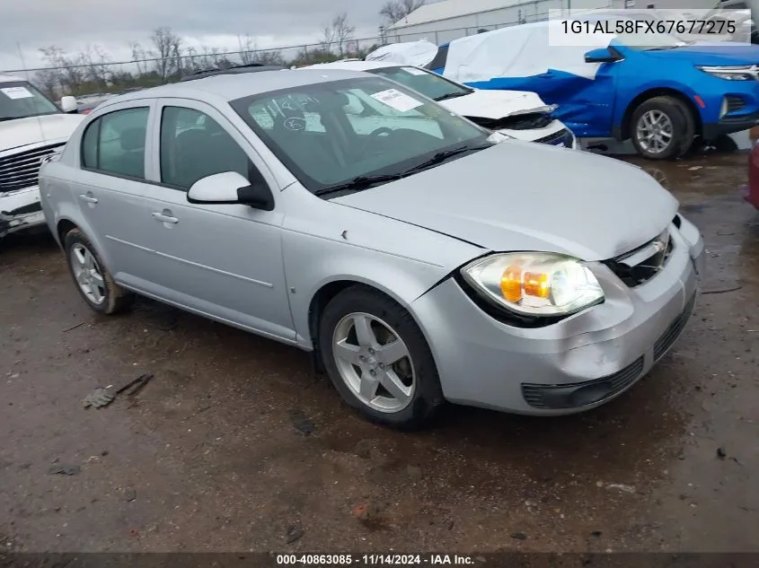 2006 Chevrolet Cobalt Lt VIN: 1G1AL58FX67677275 Lot: 40863085