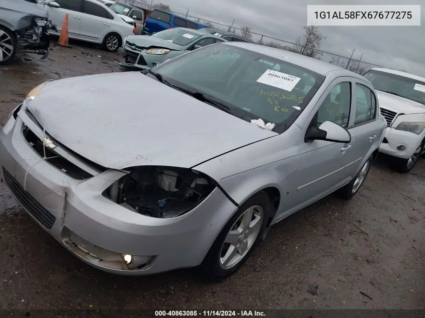 2006 Chevrolet Cobalt Lt VIN: 1G1AL58FX67677275 Lot: 40863085