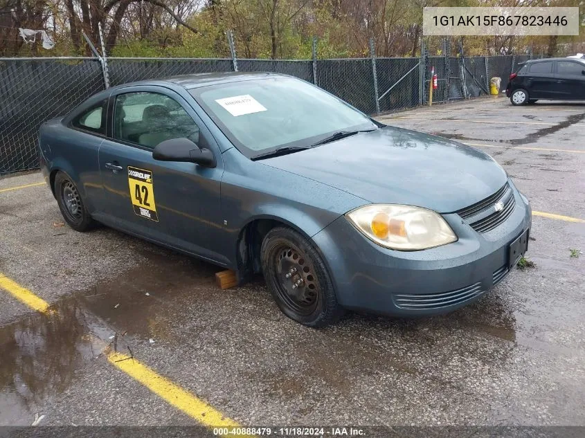 2006 Chevrolet Cobalt Ls VIN: 1G1AK15F867823446 Lot: 40888479