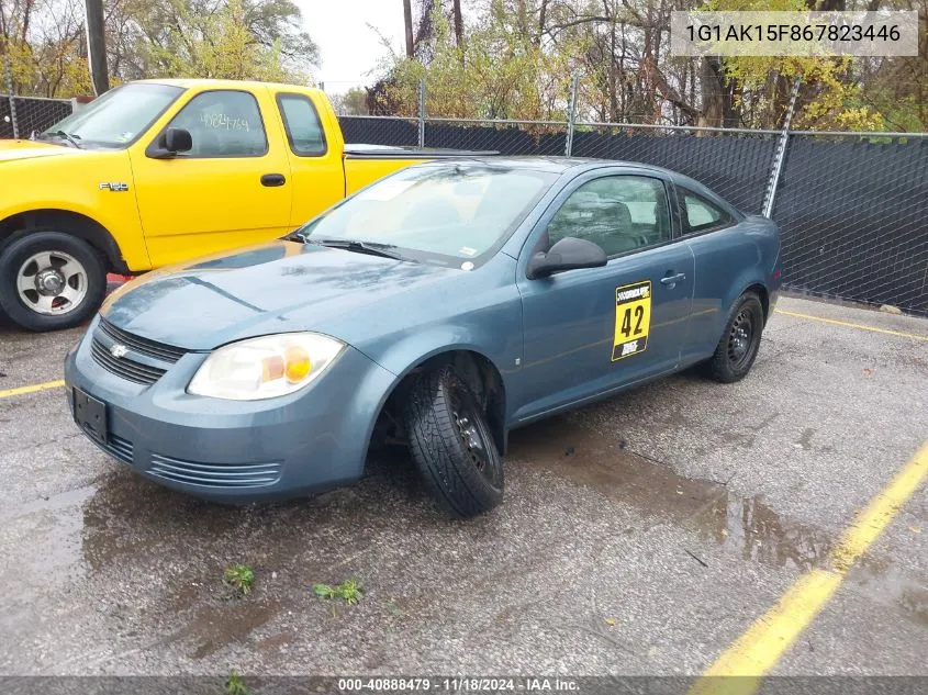 2006 Chevrolet Cobalt Ls VIN: 1G1AK15F867823446 Lot: 40888479