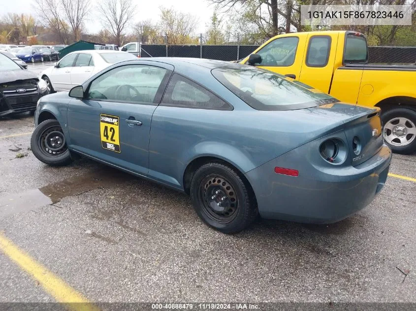 2006 Chevrolet Cobalt Ls VIN: 1G1AK15F867823446 Lot: 40888479