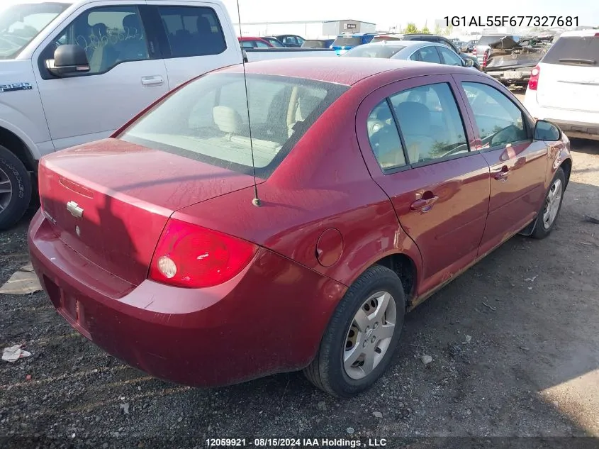 1G1AL55F677327681 2007 Chevrolet Cobalt