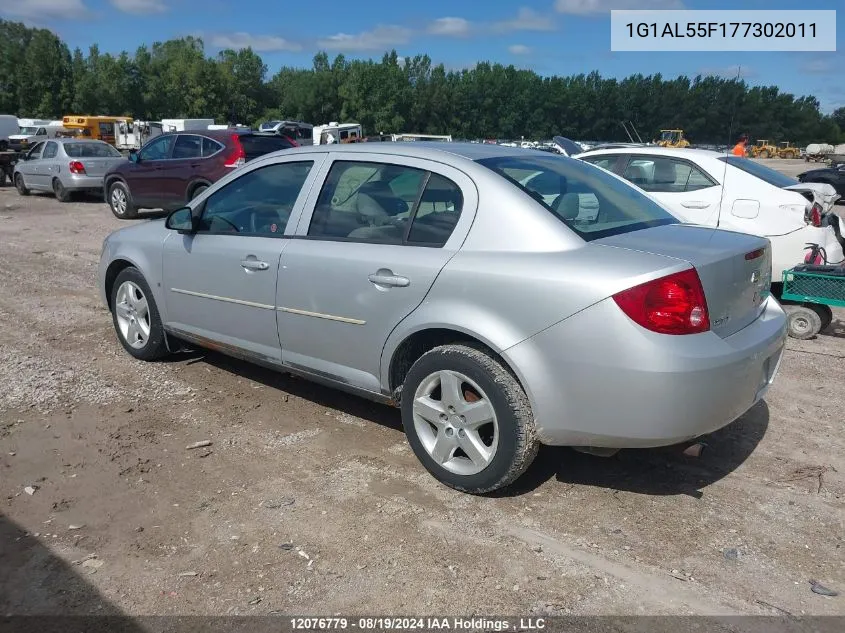 2007 Chevrolet Cobalt Lt VIN: 1G1AL55F177302011 Lot: 12076779