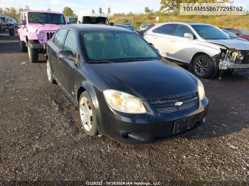 2007 Chevrolet Cobalt Ss VIN: 1G1AM55B677295762 Lot: 12126322