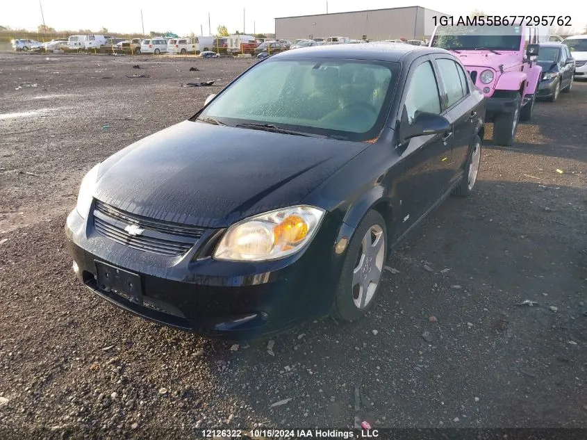 2007 Chevrolet Cobalt Ss VIN: 1G1AM55B677295762 Lot: 12126322