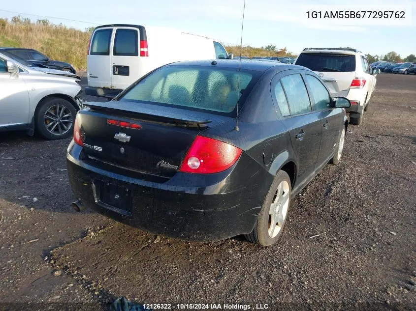 2007 Chevrolet Cobalt Ss VIN: 1G1AM55B677295762 Lot: 12126322