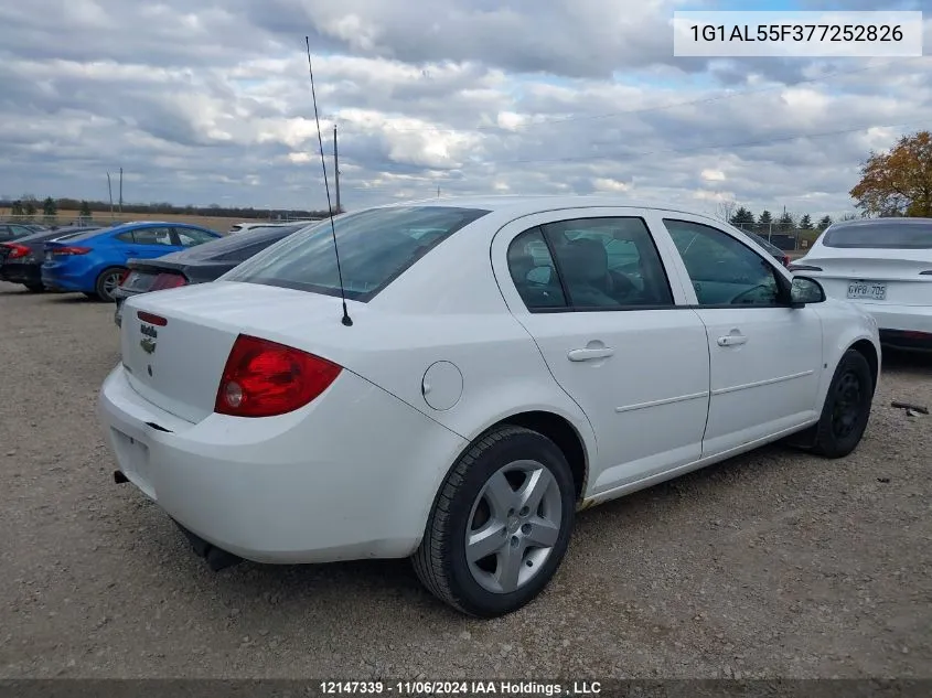 2007 Chevrolet Cobalt VIN: 1G1AL55F377252826 Lot: 12147339